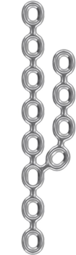 Produktbild - VF000190354 - Platta kurverad 9-12 hål