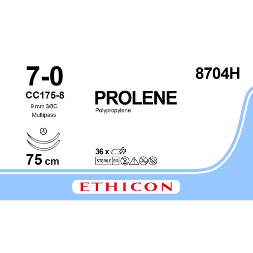Produktbild - VF000149080 - PROLENE 7-0 2XCC175-8 MP 75CM