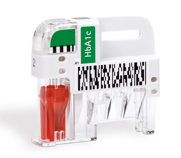 Produktbild - 54070 - HbA1c-kassett batchbunden