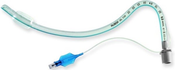 Produktbild - 86943 - Endotrakealtub med kuff förformad nasal nord Magill extra mjuk 6,0