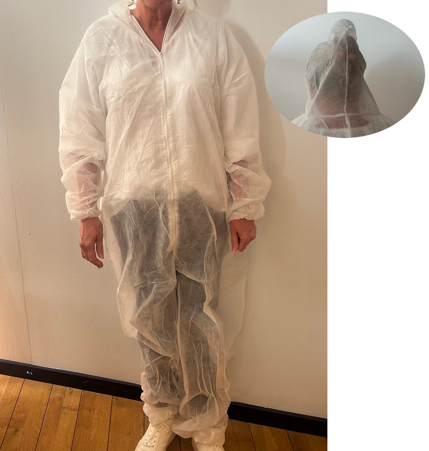 Produktbild - VF000185644 - Overall med huva strl L 172x64,5cm