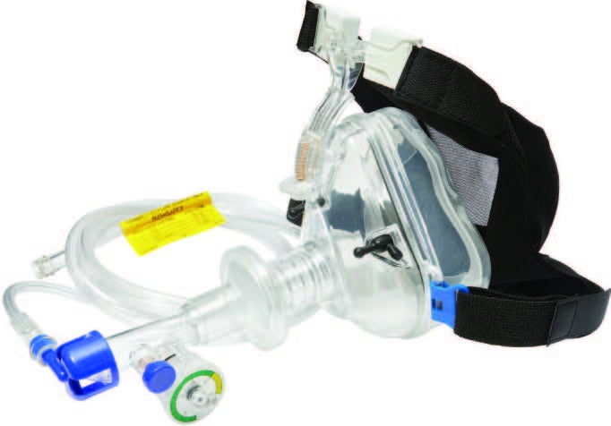 Produktbild - VF000111705 - CPAP-set 1-ports med mask vuxen strl L 5-pack
