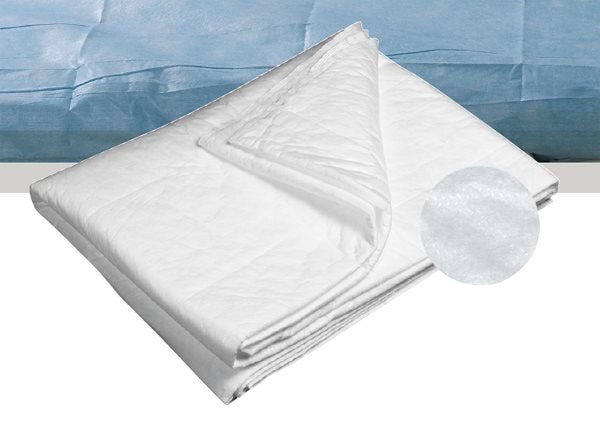 Produktbild - 58194 - Täcke/filt vit 100x150cm