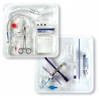Produktbild - VF000185505 - Trakeostomikit percutant till trakealkanyl med justerbar krage 8,0mm