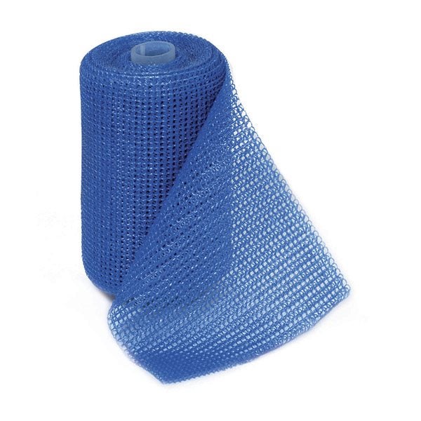 Produktbild - 59157 - Syntetiskt hårt gips glasfiber blå 10cmx3,6m