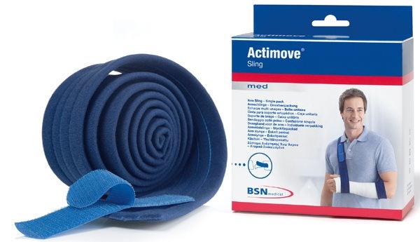 Produktbild - 86877 - Armfixeringsset 5,5cmx12m med kardborrefästen 14x2st 2-pack