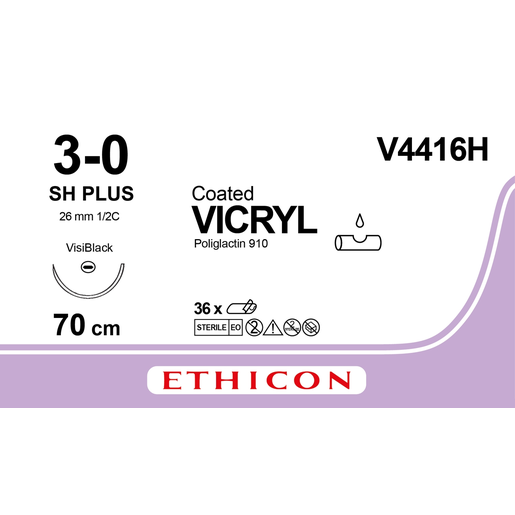 Produktbild - VF000148817 - VICRYL 3-0 SH VB 70CM UNDYED