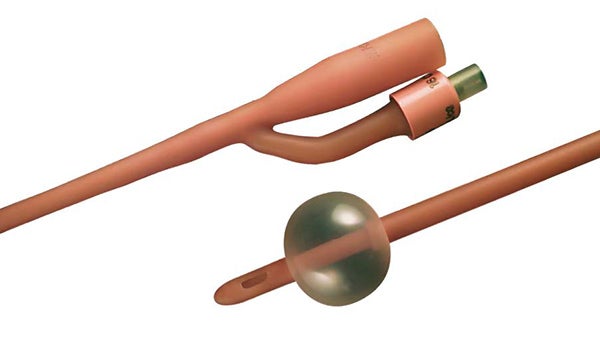 Produktbild - 63521 - Foleykateter Nelaton 2-vägs silikonbelagd latex CH20 10ml 40cm