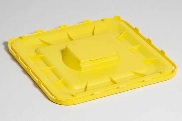 Produktbild - 62295 - Lock till uppsamlingsbox 60L gul 40x40x4cm