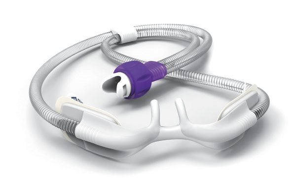 Produktbild - 57522 - Syrgasgrimma nasal till Optiflow Junior 2 lila strl L