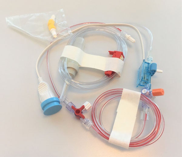 Produktbild - VF000185762 - Tryckmätningsset 1-linje röd 125+25cm