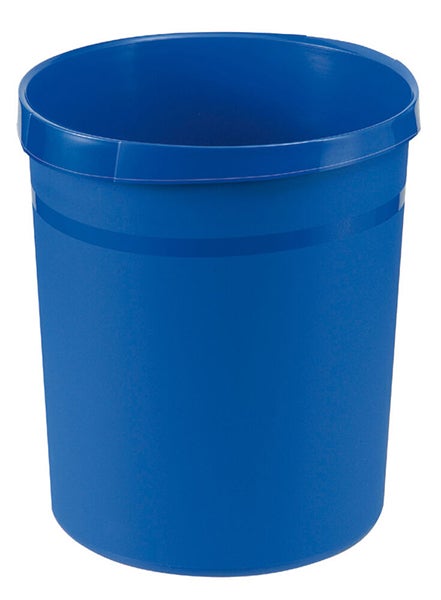 Produktbild - 64292 - Papperskorg rund plast cirka 18L