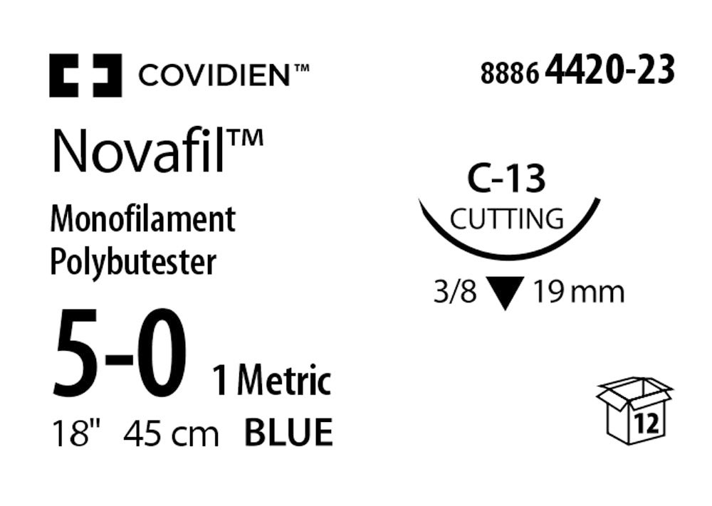Produktbild - VF000150893 - NOVAFIL™ 5-0 BLUE 45CM C-13 X12