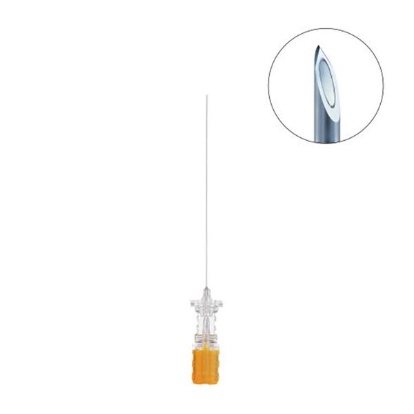 Produktbild - 64691 - Spinalkanyl NRFit Quincke utan införare orange 25G 88mm