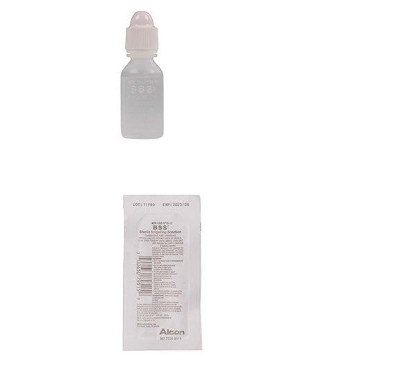 Produktbild - 61163 - Spolvätska för ögonkirurgi i plastflaska 15ml