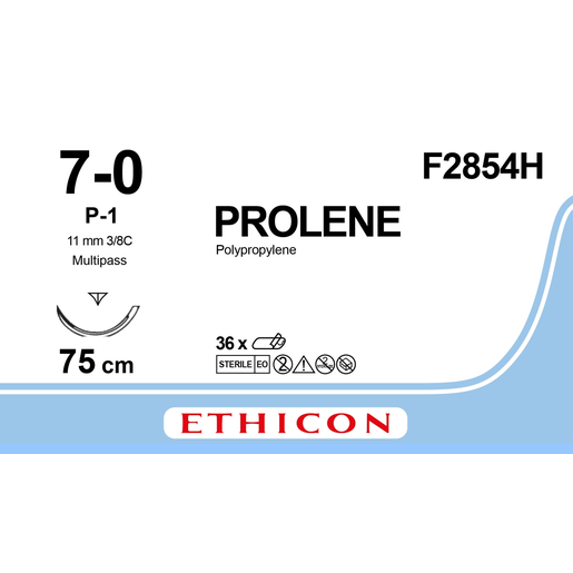 Produktbild - VF000149225 - PROLENE 7-0 P-1 MP 75CM BLUE