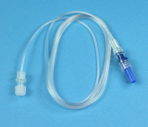 Produktbild - 57431 - Sprutpumpslang med backventil luer-lock transparent 300cm