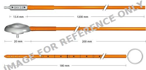 Produktbild - VF7005030 - Gav 2.0 Shunt System Xabo 5/35With Sprung Reservoir