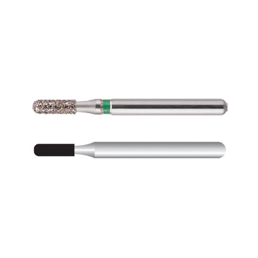 Produktbild - VF000176048 - Putsdiamant cylindrisk rundad spets kort FG 838L/014 5-pack